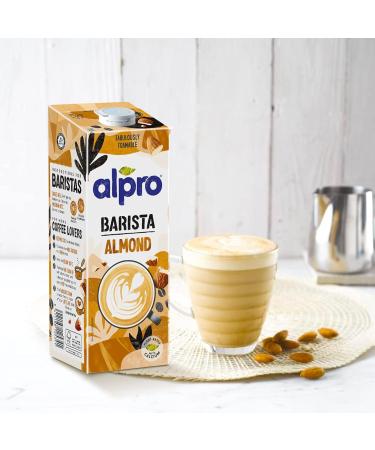 Alpro Almond Drink for Professionals - Pack of 8 (8 x 1L) | Premium Plant-Based Beverage | International Shipping Available - Buy Online on GoSupps.com
