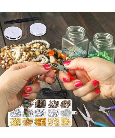 Anezus Jewelry Repair Kit with Pliers and Supplies for Making and Repairing Jewelry - Buy Online on GoSupps.com