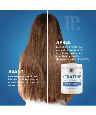 M FOR CARE - B.TOX Professional Hair Mask with Keratin Argan Hyaluronic Acid No Formalin Paraben Sulphates Repair Care for Dry and Damaged Hair (Keratin) - Buy Online on GoSupps.com