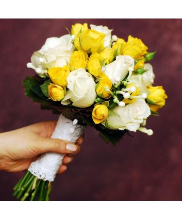 Corsage Boutonniere Pins - Teardrop Pearl Head Pins for DIY Crafts & Weddings (100 Pieces) - Buy Online on GoSupps.com