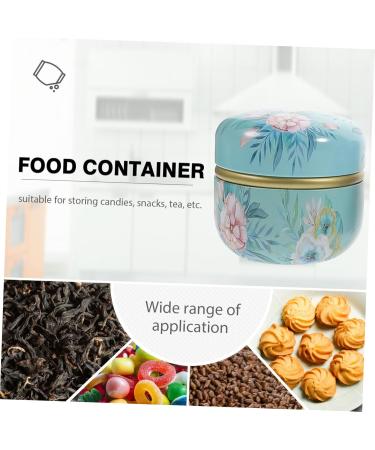 PRETYZOOM 4pcs Loose Powder Can Empty Tea Holder Make up Holder Metal Tea Delicate Tea Jar Tool Miss Simple - Buy Online on GoSupps.com