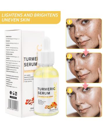 2023 New Turmeric Dark Spot Corrector Serum for Hyperpigmentation & Age Spots - Skin Care Moisturizing Repair Essence for Men & Women - Buy Online on GoSupps.com