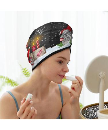 Quick-Dry Hair Towel Wrap - Scandinavian Dwarf Towel Turban for Effortless Hair Drying - Buy Online on GoSupps.com