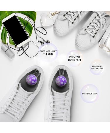 Shoe Fresheners Sneaker Shoe Deodorizer Balls 6 Pack Shoe Odour Eliminator for Shoes Gym Bag Drawers - Lavender Scent Lavender 1 count (Pack of 6) - Buy Online on GoSupps.com