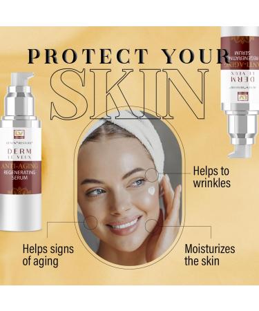 LIVORKA (5 Pack) Derm Le Veux Cream Le Veux Face Cream Veur Veus Dermlevue Le Veux Deluxe 5 Bottles - Buy Online on GoSupps.com