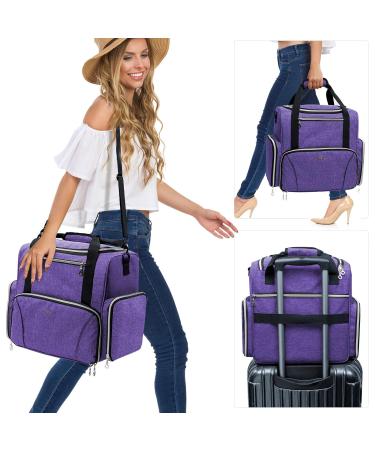 ELCUPA Large Nail Polish Organizer - Holds 80 Bottles - Purple - Nail Tech Storage Solution - Buy Online on GoSupps.com