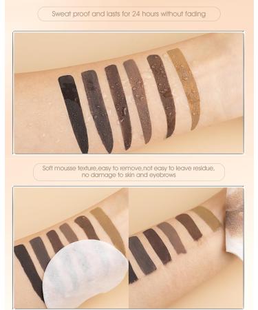  LYSdefeu Auburn Gel Eyebrow Mascara - Waterproof - Sweatproof - Tinted and Fuller Eyebrow Gel - Lash Color - Long-Lasting - Natural Makeup - Makeup for - Buy Online on GoSupps.com