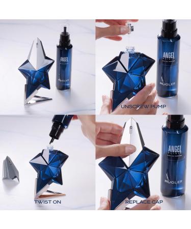 Mugler Angel Elixir - Eau de Parfum - Women's Perfume - Floral & Woody - With Sandalwood Amber and Vanilla - Long Lasting Fragrance 3.3 Fl Oz (Pack of 1) - Buy Online on GoSupps.com