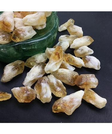 50g Natural Brazilian Citrine Yellow Quartz Crystal Coarse Point Bulk Minerals Stones ningxiao (Color : 300g Size : About20-30mm) About20-30mm 300g - Buy Online on GoSupps.com