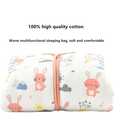 Chilsuessy Baby Sleeping Bag 3.5 Tog Winter Sack, Pink Rabbit, 120cm - Ages 3-6 Years - Buy Online on GoSupps.com