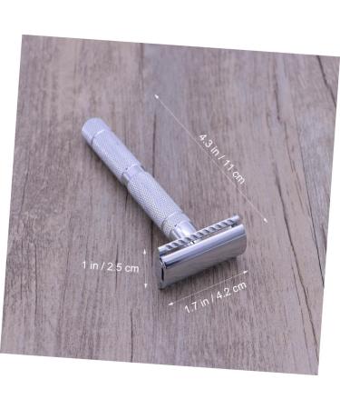 Doitool Steel Men's Razor - Premium Shaver with Structured Design Holder for Home Use - Buy Online on GoSupps.com