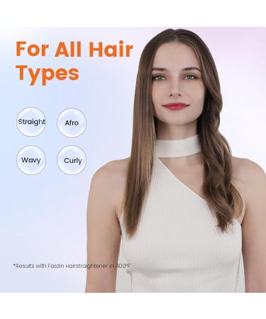 Professional Hair Straightener | 1.65" Titanium Flat Iron | Fast Heating LED Temp Display 10 Temp Levels | International Shipping Available - Buy Online on GoSupps.com