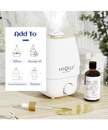 HIQILI 100ML Rose Essential Oil & 30ML Green Tea Spring Bloom Fragrance Oil for DIY Diffuser - Buy Online on GoSupps.com