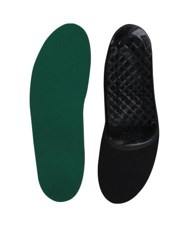 Spenco Rx Orthotic Arch Support Full Length Shoe Insoles  Men's 12-13.5  Green Green Men's 12-13.5