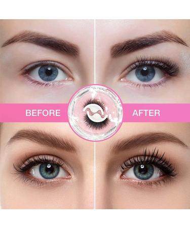 Keones Eyelashes Keones Reusable Self Adhesive Eyelashes Keones Self Adhesive Eyelashes Glueless Eyelashes Reusable Waterproof (E) - Buy Online on GoSupps.com