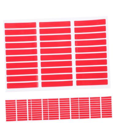 FRCOLOR Double Sided Tape 5 Sheets Crystal Plastic Display Stand Nail Art Tape