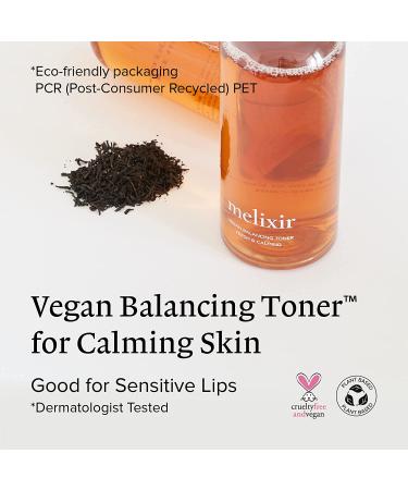 Melixir Vegan Balancing Toner with Green Tea Extract | Alcohol-Free Facial Toner 9.8 Fl Oz | Sensitive Skin | Natural Korean Formula | Cruelty-Free + Free Sample - Buy Online on GoSupps.com