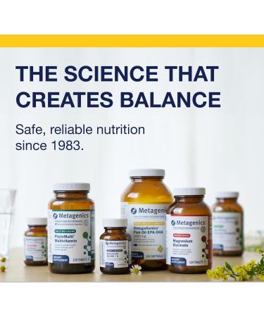 Metagenics OmegaGenics EPA-DHA 500 - High Potency Fish Oil Supplement for Cardiovascular Health* - Sustainably Sourced & Purity Tested - Non-GMO & Gluten-Free - 120 Softgels Lemon 120 Count (Pack of 1) - Buy Online on GoSupps.com