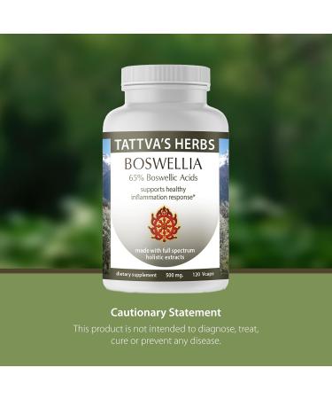 Tattva's Herbs Boswellia Serrata Supplement | Joint Support Capsules | CO2 Extract for Optimal Health - Buy Online on GoSupps.com