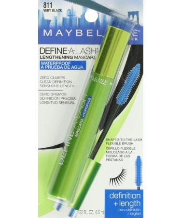 Maybelline Define-A-Lash Lengthening Waterproof Mascara - Very Black 0.22 fl. oz - Buy Online on GoSupps.com