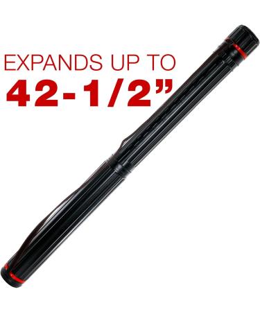 US Art Supply Black Telescoping Drafting Tube - 25-42.5 Length, 3.25 OD, 2.875 ID - Buy Online on GoSupps.com