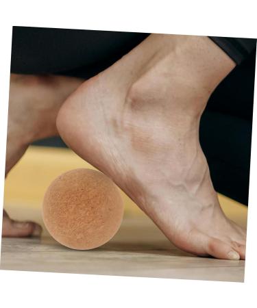 Marmerdo Cork Yoga Ball Set - High Density Fitness & Back Massage Neck & Foot Massager - Buy Online on GoSupps.com