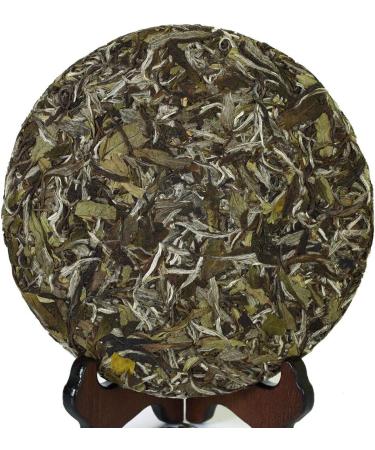 300g / 10.58oz 2014 Year Supreme Remote Mountain Wild White Peony Tea - Bai Mu Dan King Chinese White Tea Cake - Low Caffeine - Buy Online on GoSupps.com