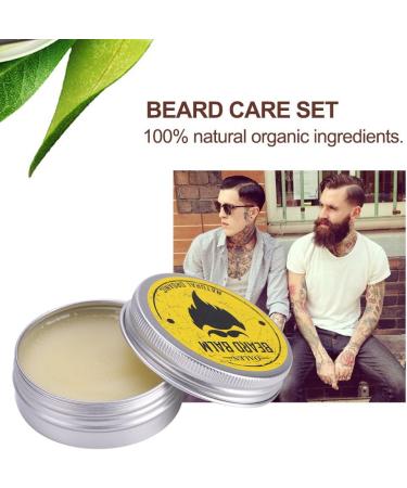 Premium Beard Balm & Moustache Wax for Hair Care and Growth - Natural Organic Conditioner and Softener - Buy Online on GoSupps.com