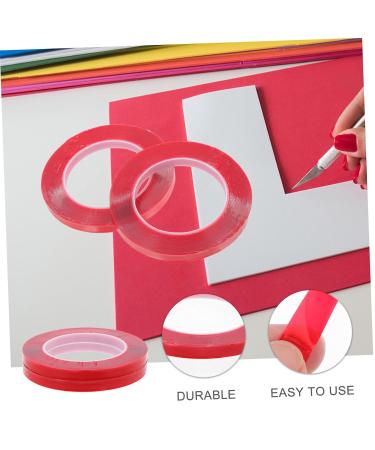 Ciieeo 2 Rolls Transparent Double-sided Tape Nail Display Board Tape Transparent Nail Tape Adhesive Nail Display Tape Double-sided Nail Tapes No Substrate Acrylic Double Sided Display Bar - Buy Online on GoSupps.com