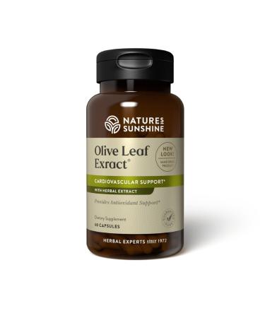 Nature's Sunshine Olive Leaf Extract Concentrate 60 Capsules