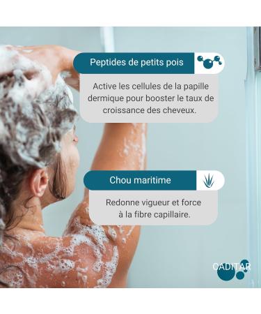 Caditar Anti-Hair Loss Serum Slows down hair loss 100ml bottle 50 days of treatment 98% ingredients of natural origin Made in France by LABORATOIRES PHARMA-RECHERCHE - Buy Online on GoSupps.com