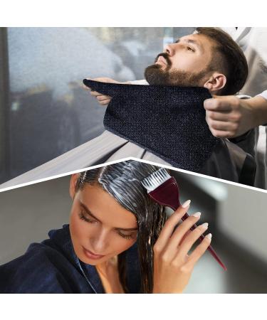 Cogana Microfiber Hair Towels Set 6 Pack - Black, Bleach Proof, Quick Drying - 16X32 Inches - Buy Online on GoSupps.com