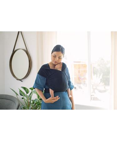 Ergobaby Aura Baby Wrap Carrier | 100% Viscose | Pure Black | Newborn to Toddlers up to 11kg - Buy Online on GoSupps.com