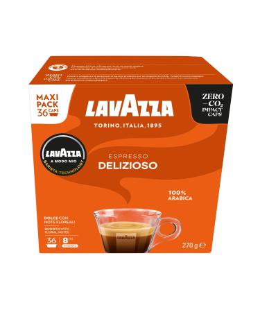 Lavazza Lavazza A Modo Mio Delizioso Espresso Coffee Pods 100% Arabica 36 Capsules