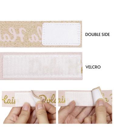 Dolahair 4PCS Sparkle Glitter Lace Melting Wig Bands | Luxury Gold Embroidery Elastic Edges | Adjustable No Slip Wig Band for Edges | Salon Quality Wig Accessories - Buy Online on GoSupps.com