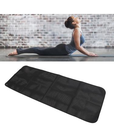 Grounding Equipment Sheet with 16.4ft Cable - Breathable Ground Mat for Digestion & Meditation Relief (Black) - International Shipping Available - Buy Online on GoSupps.com