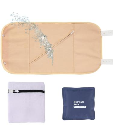 Reusable Organic Castor Oil Pack Kit | Adjustable Essential Oil Care | Self-Conditioning Compress for Circulatory & Digestive Support - Buy Online on GoSupps.com