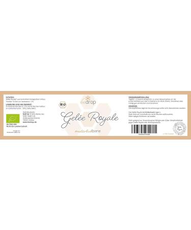 Buy Threat Organic Gel e Royale - Fresh & Pure 100g | 100% Natural Bee Milk | High 10-HDA Content 1.7% - Premium Organic Quality - Buy Online on GoSupps.com