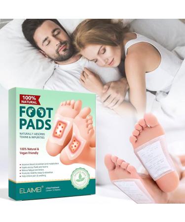 Detox Foot Pads - 20 STK Detoxification Plaster for Pain Relief & Stress Relief | Health Care Foot Care Solution - Buy Online on GoSupps.com