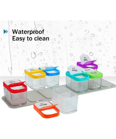 Extra Large 7 Day XL AM PM Pill Organizer for Supplements - Jumbo Container for Vitamins - Oversized Daily Medicine Holder - Buy Online on GoSupps.com