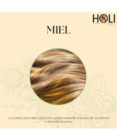 Box Coloration Cheveux Miel pour un Blond Clair aux Reflets Dor s Cuivr s | Henne Cheveux | 100% V g tale et Naturelle | Vegan | Couleur Blond Clair Chaud Lumineux - Buy Online on GoSupps.com