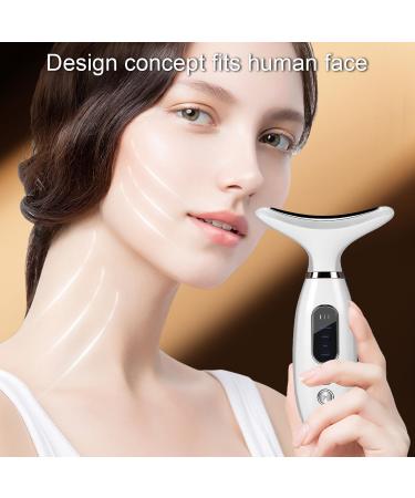 Red Light Therapy Wand for Face & Neck | 4 Color LED Massager for Skin Care & Beauty | Vibrating & Warming Function - Buy Online on GoSupps.com