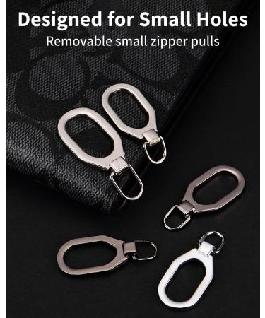 Universal Zipper Pull Replacement Kit (32 Pack) - Durable Zipper Tab Pulls for Backpacks, Purses, Jackets, Luggage, Boots - 4 Styles and Sizes - Easy Zipper Fix - Buy Online on GoSupps.com
