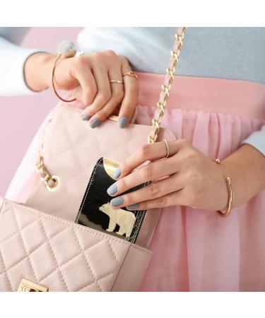 Travel Lipstick Organizer Case | Portable Makeup Bag with Mirror | Bear Moon Forest Tree J004v2prih - Shop Now - Buy Online on GoSupps.com