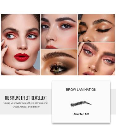 Brow Lamination Kit Brow Lift Kit Lifting Perm Eyebrow Brow Styling Kit Instant Home Salon Semi-Permanent Eyebrow Beauty Tool for Accomplishing Fuller Eyebrows Frifer - Buy Online on GoSupps.com