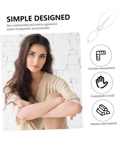 Ipetboom 1 Pc Eyebrow Ruler Tool Eyebrow Positioning Ruler Measuring Ruler Balance Ruler Miss Stainless Steel - Buy Online on GoSupps.com