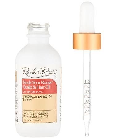 Rucker Roots Rock Your Roots Scalp & Hair Oil - Nourish & Revitalize Your Hair | International Shipping Available - Buy Online on GoSupps.com