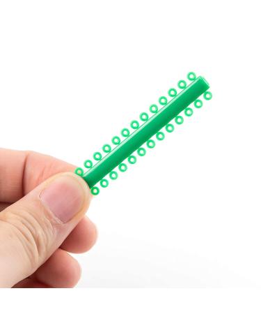 Orthodontic Ligature Ties 1040 Pcs - Multi-Color Elastomeric O-Rings for Braces - Assorted Dental Ligature Bands - Buy Online on GoSupps.com