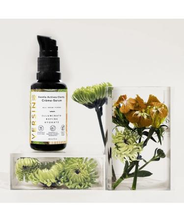 Versine Gentle Actives Face Serum | Anti-Aging Brightening Daily Moisturizer for Normal Dry & Sensitive Skin | Pregnancy Safe Vegan Cruelty-Free | 30ml (1 Fl Oz - Buy Online on GoSupps.com