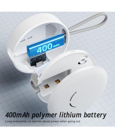 Psytfei Toothbrush Sanitizers Mini Toothbrush UV Cleaning Case Rechargeable Toothbrush Cleaner UV Sanitizer for Trvel(White) - Buy Online on GoSupps.com